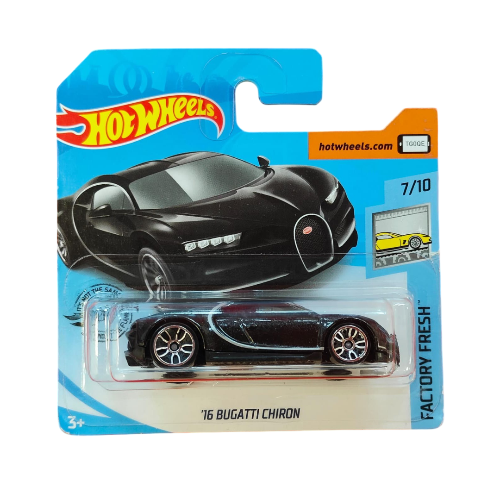 Hot Wheels - Factory Fresh 7/10 '16 Bugatti Chiron (3+) Preowned