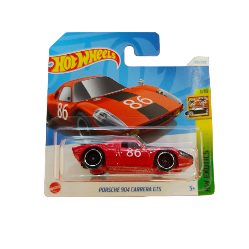 Hot Wheels - HW Exotics 158/250 Porsche 904 Carrera Red GTS (3+) Preowned