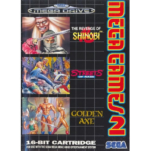 Sega Mega Drive - Mega Games 2 With Manual Boxed Preowned