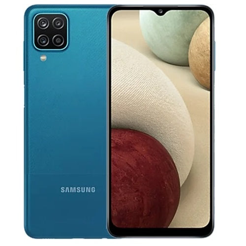 Samsung A12 64gb Dual Sim Unlocked Blue Grade C Preowned