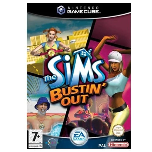 Game Cube - Sims Bustin' Out (7+) Preowned