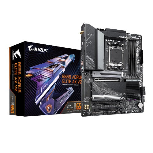 GIGABYTE Aorus Elite AX V2 B650 AM5 Motherboard Sealed