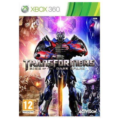 Xbox 360 - Transformers Rise Of The Dark Spark No Manual (12) Preowned
