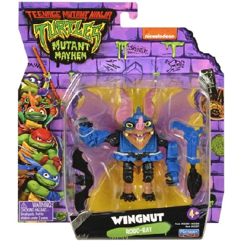 Playmates Toys - Teenage Mutant Ninja Turtles Mutant Mayhem - Wingnut Robo-Bat (4+) Preowned
