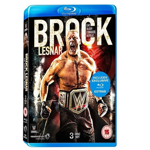 Blu-Ray - Brock Lesnar Eat. Sleep. Conquer. Repeat. (15) Preowned