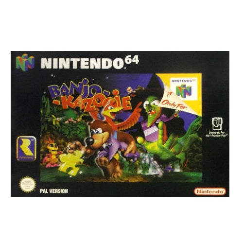 N64 - Banjo-Kazooie Boxed With Manual Preowned