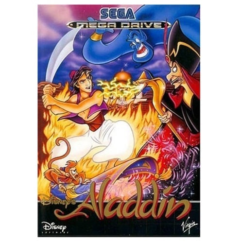 Sega Mega Drive - Aladdin With Manual Boxed Preowned