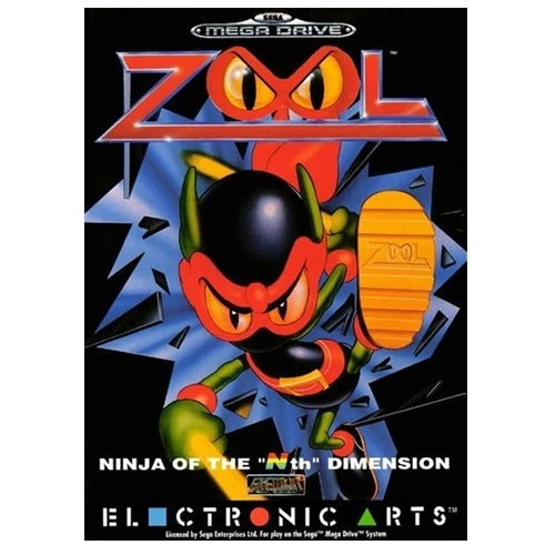 Sega Mega Drive - Zool With Manual Boxed Preowned