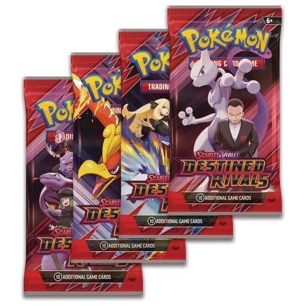 Pokémon TCG: Scarlet & Violet 10 - Destined Rivals - Single Booster Pack  - Design May Vary