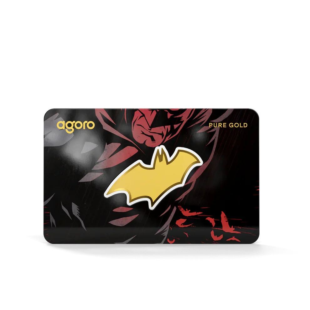 Batman's Emblem 0.1g Gold Coin