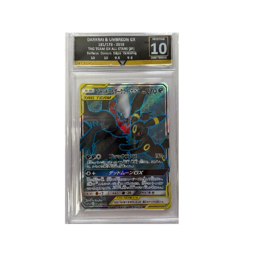 2019 Pokemon Tag Team GX All Stars Darkrai & Umbreon 181/173 Get Graded Pristine 10 Preowned