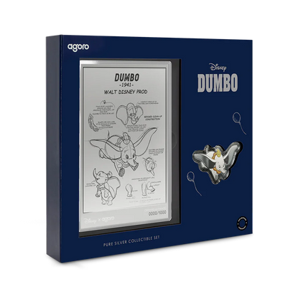 Dumbo: 3/4 oz Silver Coin + 5g Silver Foil Set