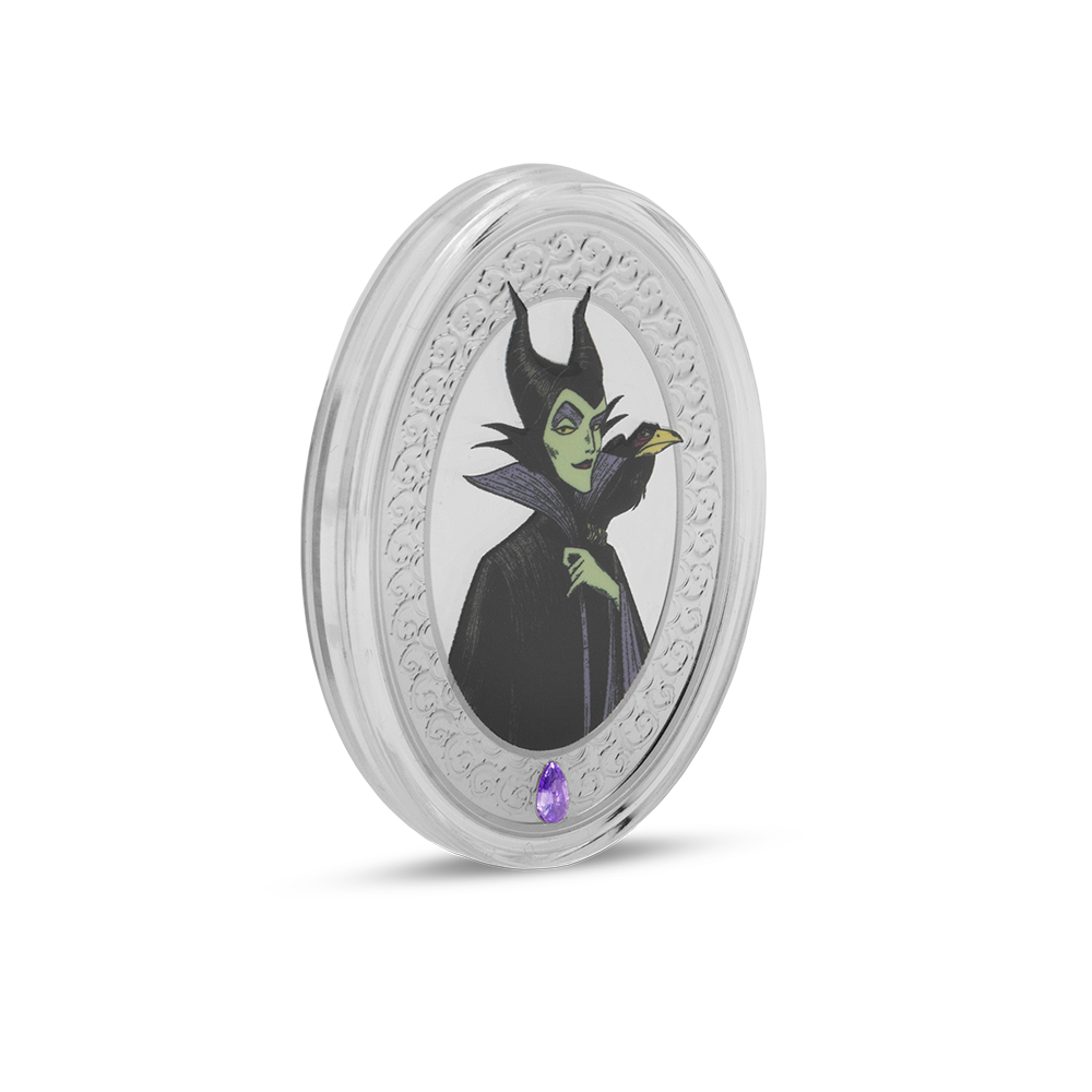 Disney Villains - Maleficent 1oz Silver Coin