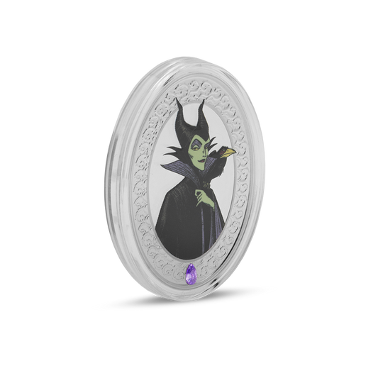 Disney Villains - Maleficent 1oz Silver Coin