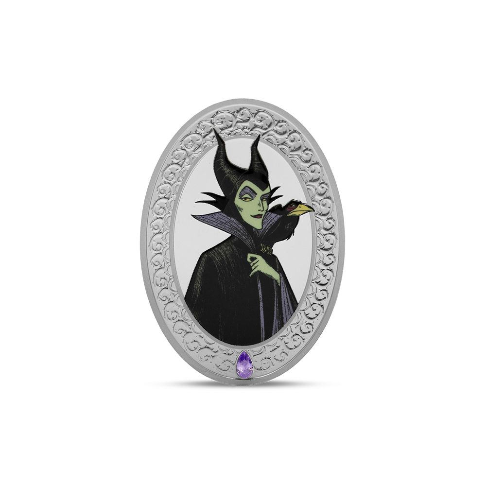 Disney Villains - Maleficent 1oz Silver Coin