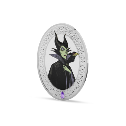 Disney Villains - Maleficent 1oz Silver Coin