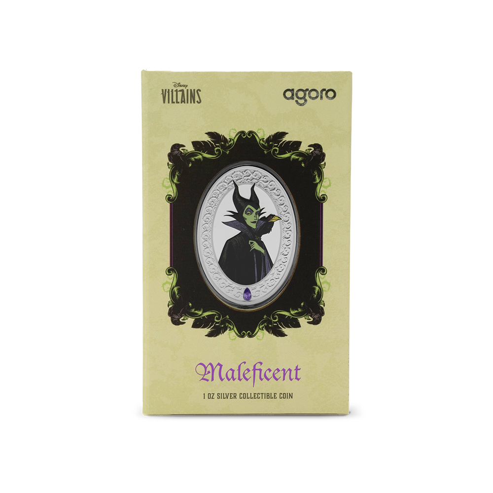 Disney Villains - Maleficent 1oz Silver Coin