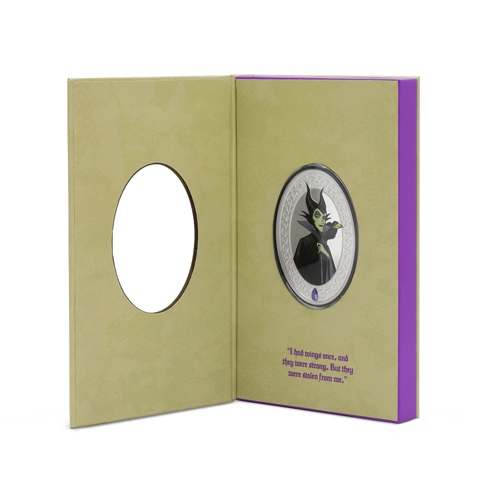 Disney Villains - Maleficent 1oz Silver Coin