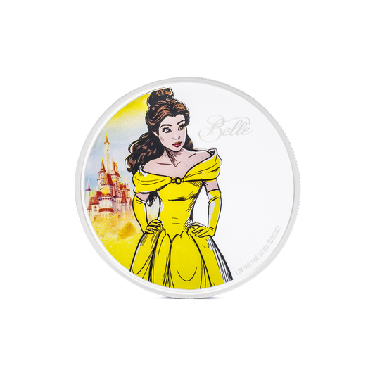 Disney - Disney Princess - Belle 1oz Silver Coin