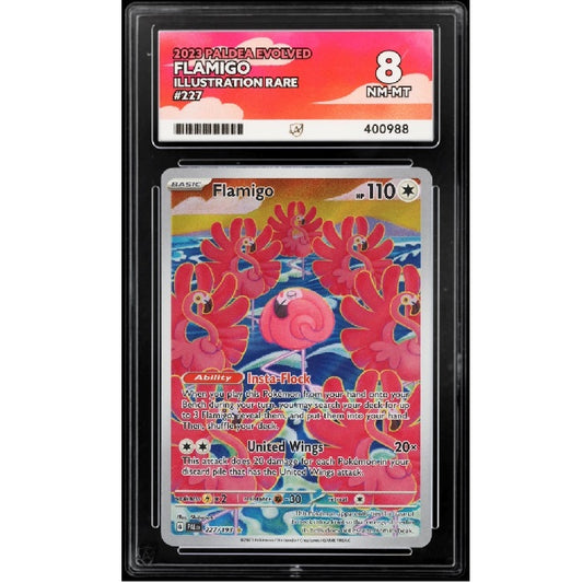 2023 Pokemon Paldea Evolved Flamigo 227/193 ACE NM-MT 8 Preowned
