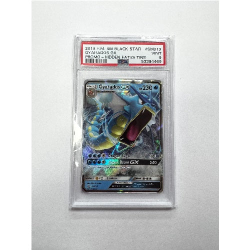 2019 Hidden Fates Gyarados GX SM212 PSA 9 (Mint) Preowned