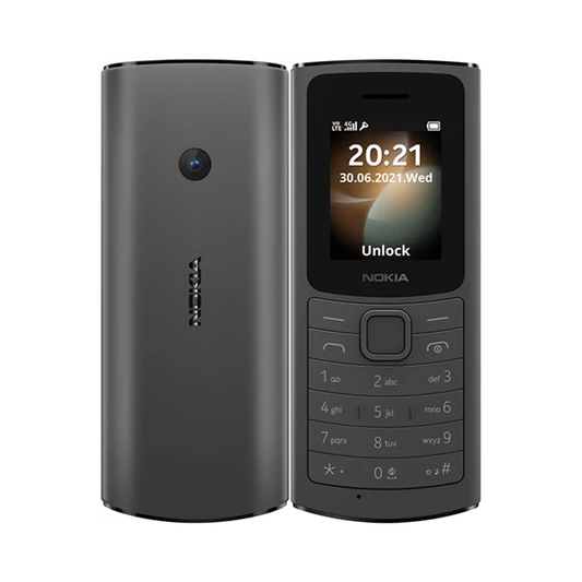 Nokia 110 (2021) 4G Dual Sim Unlocked Black Grade B Preowned