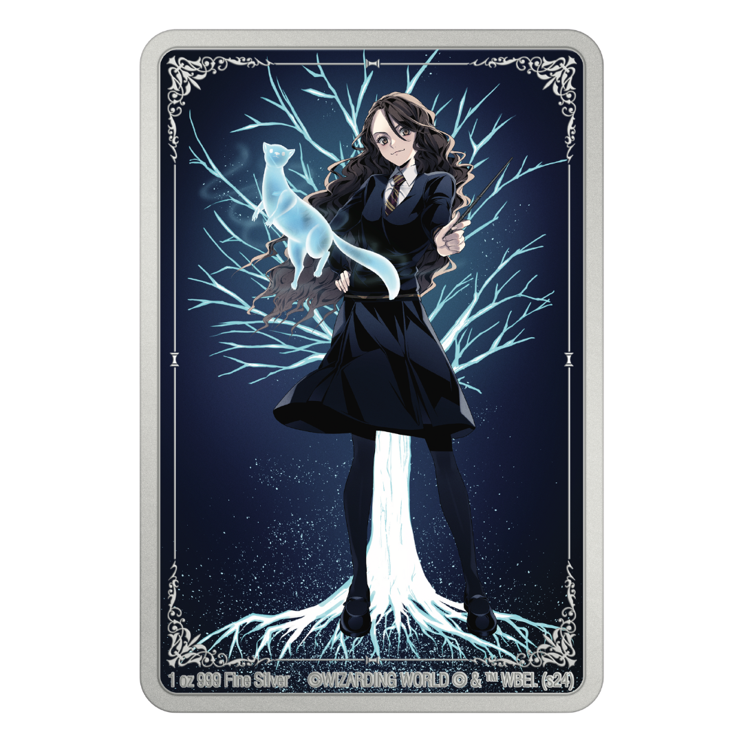 Warner - Patronus: Hermione Granger 1oz Silver Coin