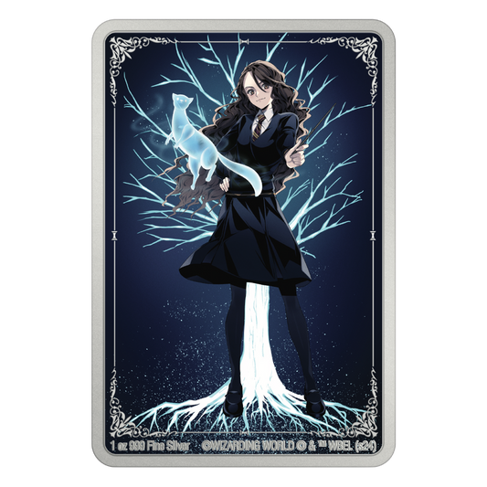 Warner - Patronus: Hermione Granger 1oz Silver Coin