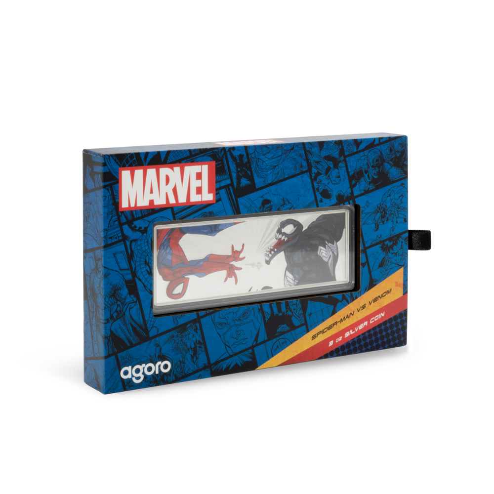 Marvel – Spider-Man VS Venom 3oz Silver Coin