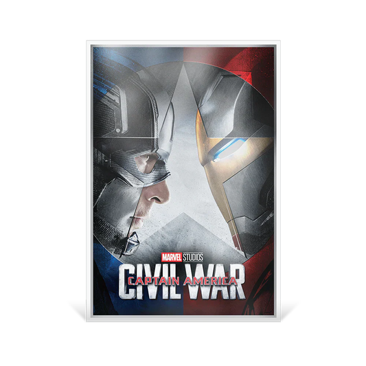 Marvel Infinity Saga - Phase 3 - 1 Captain America: Civil War 1.5oz Silver Foil