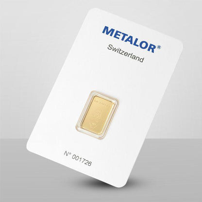 Metalor 2g Gold Bar