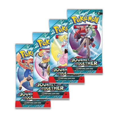 Pokémon TCG: Scarlet & Violet 9 – Journey Together Single Booster Pack Design May Vary