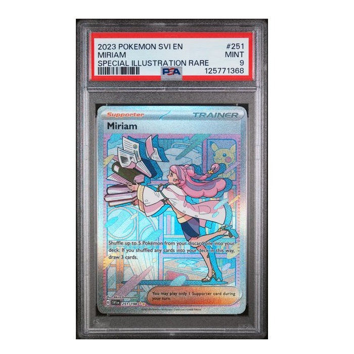 2023 Pokemon Scarlet & Scarlet Miriam 251/198 PSA Mint 9 Preowned
