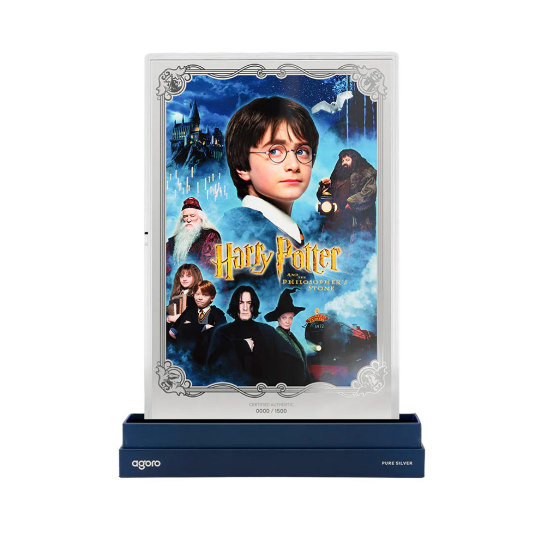 Harry Potter and the Philosopher's Stone 1oz Silver Foil