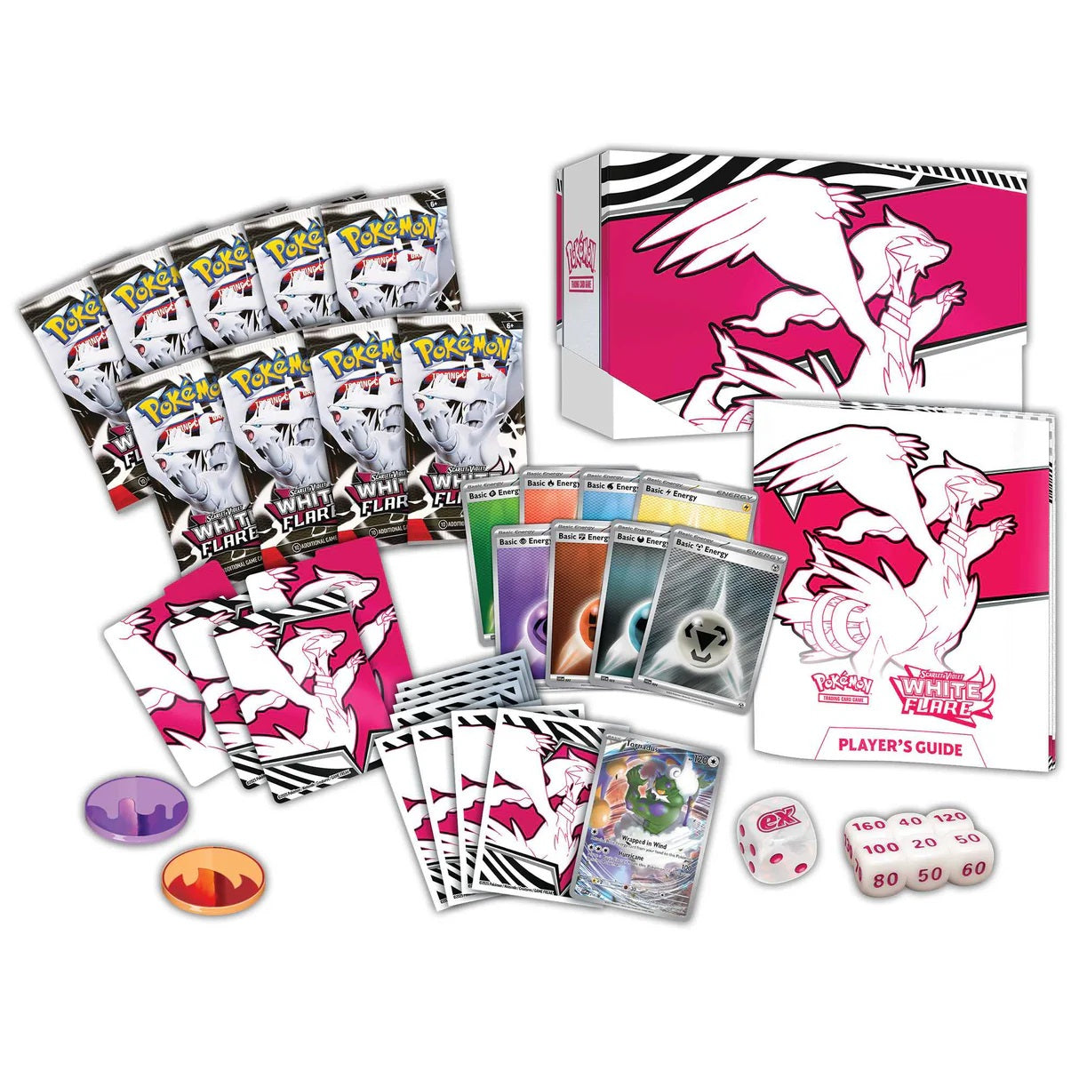 Pokémon TCG: Scarlet & Violet White Flare Elite Trainer Box Reshiram