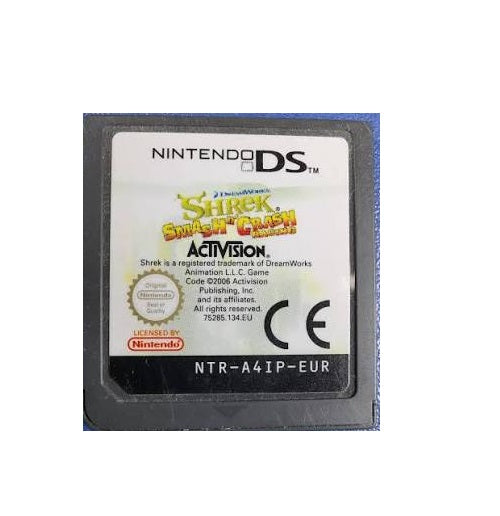 DS - Shrek - Smash & Crash (3) Unboxed Preowned