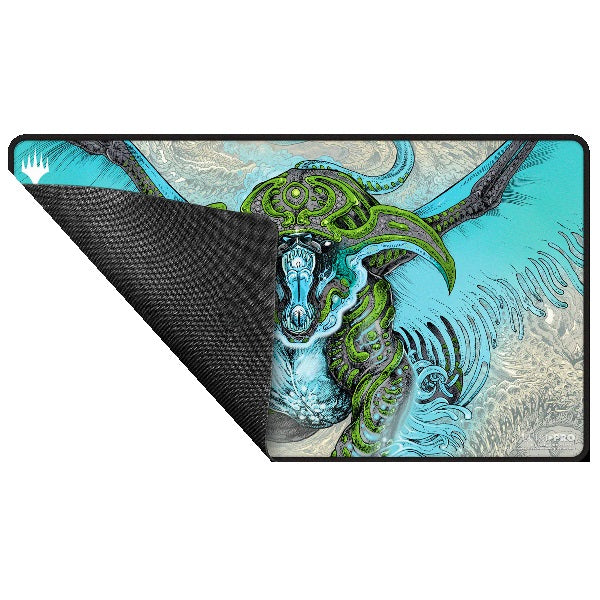 Magic: The Gathering - Return to Tarkir Black Stitched Playmat - Temur