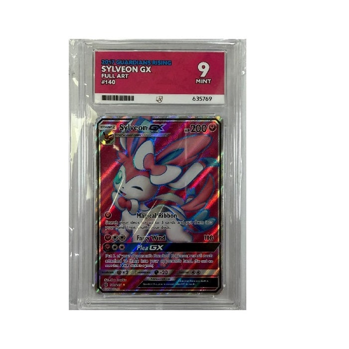 2017 Pokemon Guardians Rising Sylveon Gx 140/145 ACE 9 Mint Preowned