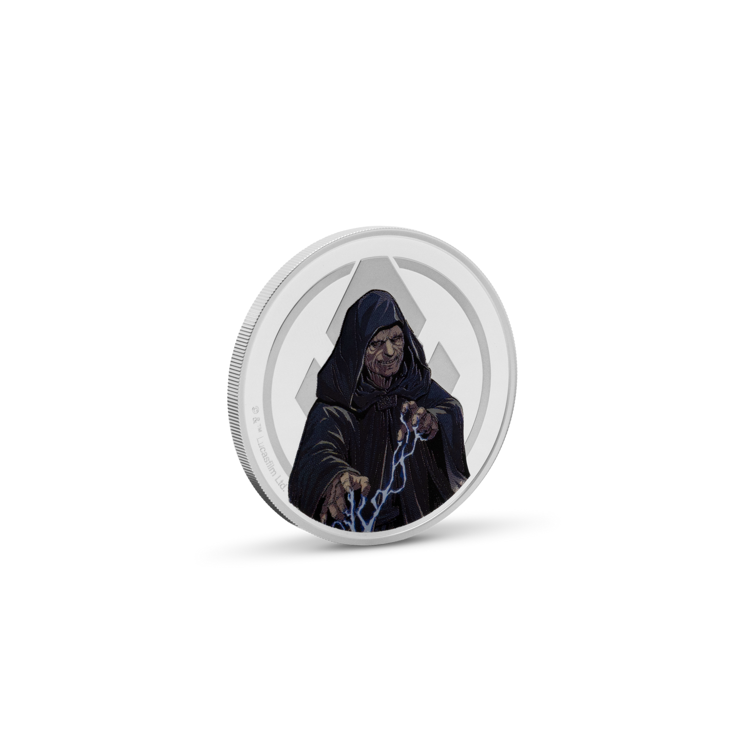 Star Wars Medallion - 5. Yoda & Palpatine 1oz Silver