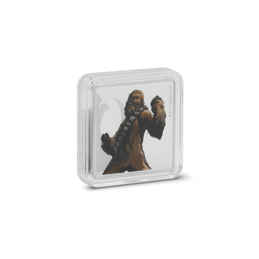 Star Wars™ Han Solo™ and Chewbacca™ 1oz Silver Medallion