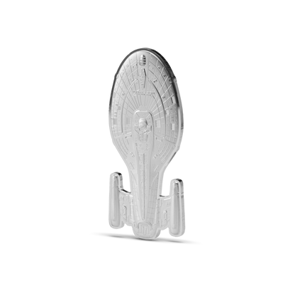 Star Trek Ships – U.S.S. Voyager NCC-74656 3oz Silver Coin