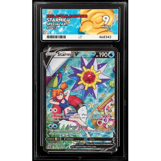2022 Pokemon Astral Radiance Starmie V TG13/TG30 ACE 9 Mint Preowned