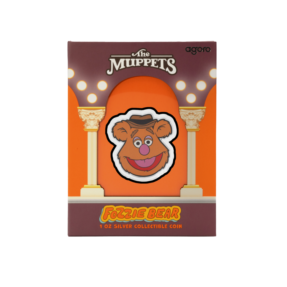 Disney The Muppets - Fozzie Bear 1oz Silver Coin