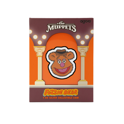 Disney The Muppets - Fozzie Bear 1oz Silver Coin