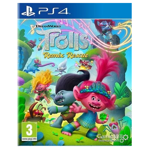 PS4 - Trolls Remix Rescue (3) Preowned