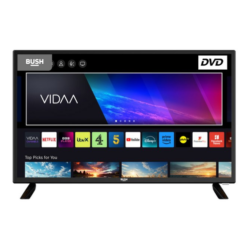 Bush H236V6D 24" HD Smart LED TV & DVD Combo Grade B Preowned Collection Only