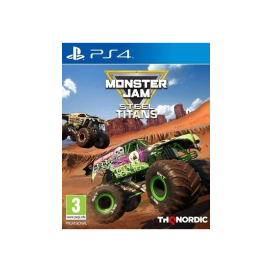 PS4 - Monster Jam: Steel Titans (3) Preowned