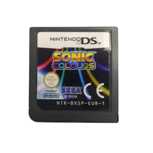 DS - Sonic Colours (3) Unboxed Preowned