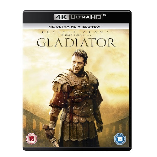 4K Blu-Ray - Gladiator (15) Preowned