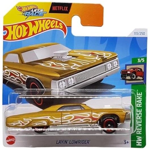 Hot Wheels - HW Reverse Rake Lawn Lowrider (3) Preowned
